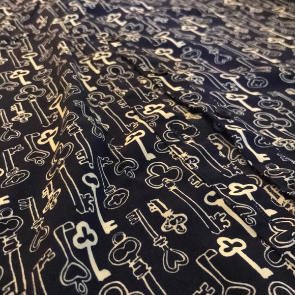 Key patterned button down - Picture 2 of 2